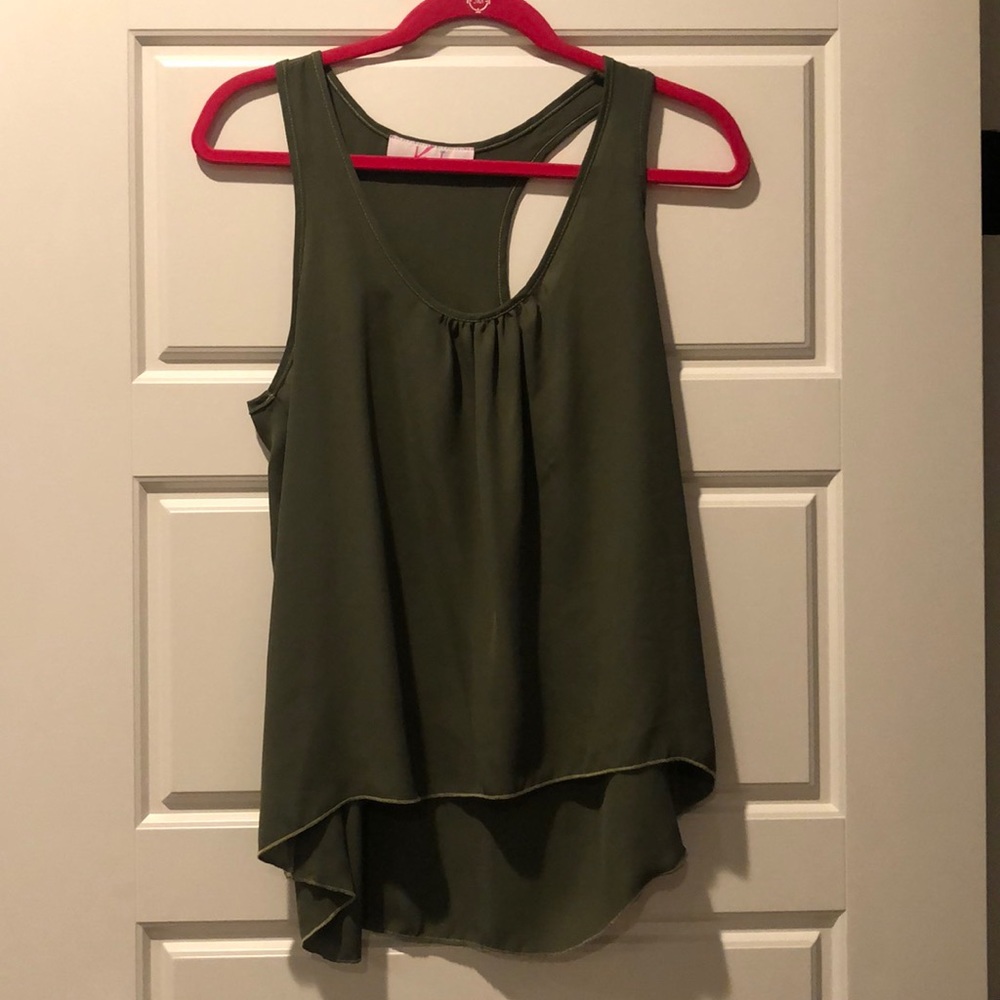 Green Tank Top